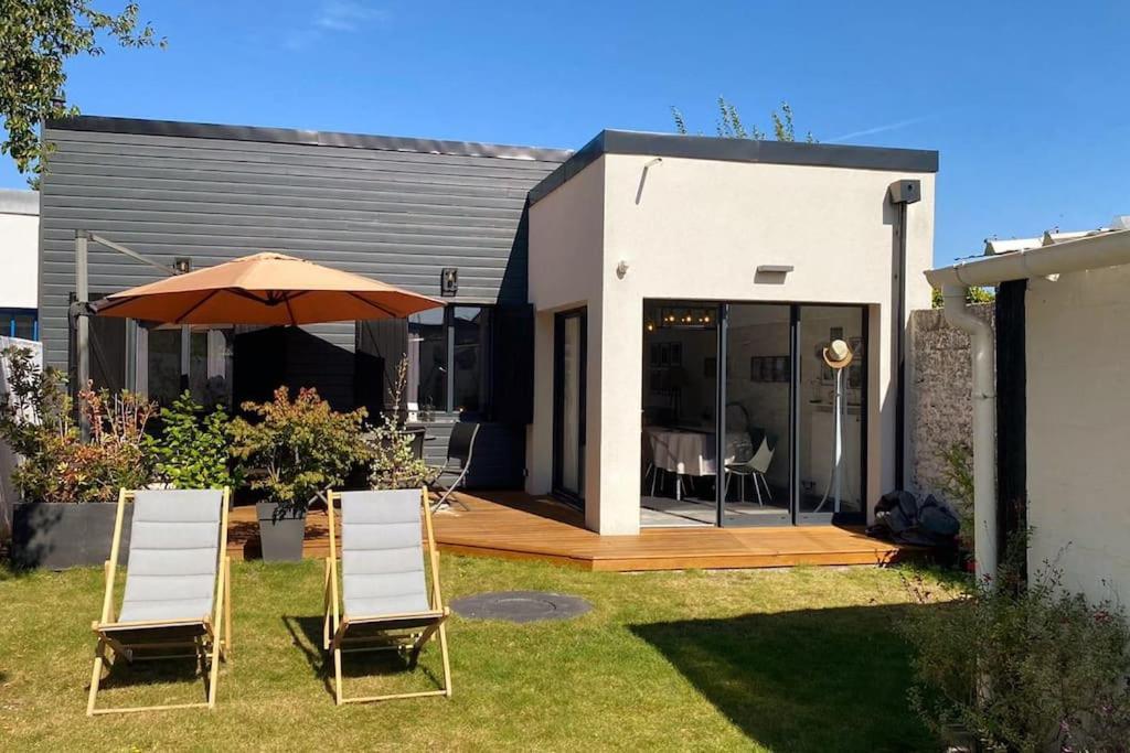 La Baie Latitude, Gite Proche Mer Avec Jardin Le Crotoy Exterior photo